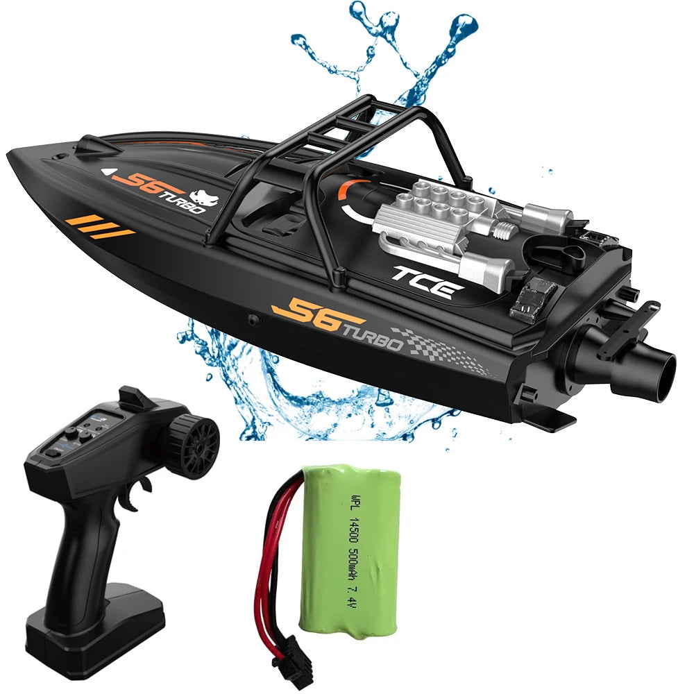 RC Boat High Speed Racing Ship - Turbojet Propulsion A-30Km