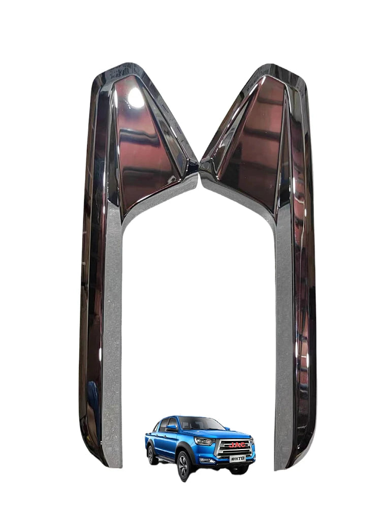Chrome Plated Front Bumper Fog Lamp Cover Trim for JAC T8 by InterCyprus Trading Ltd