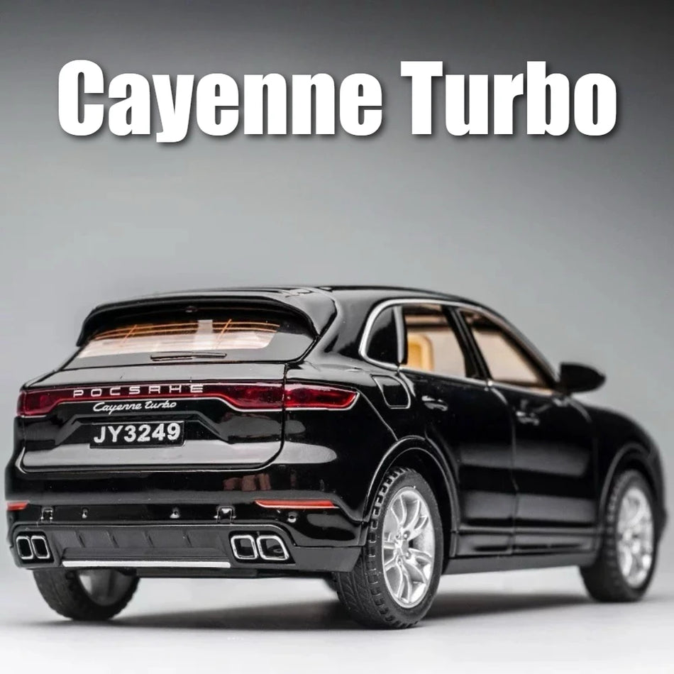 Coche de metal fundido con acabado de aleación para Porsche Cayenne Turbo