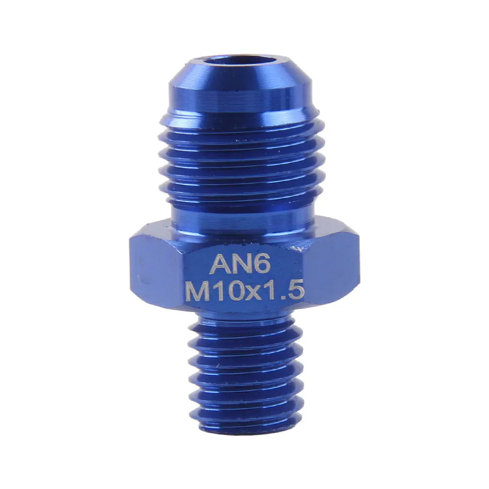 AN6 Male Thread Adapter Fits M12 M14 M16 M18 Metric Fittings by InterCyprus Trading Ltd