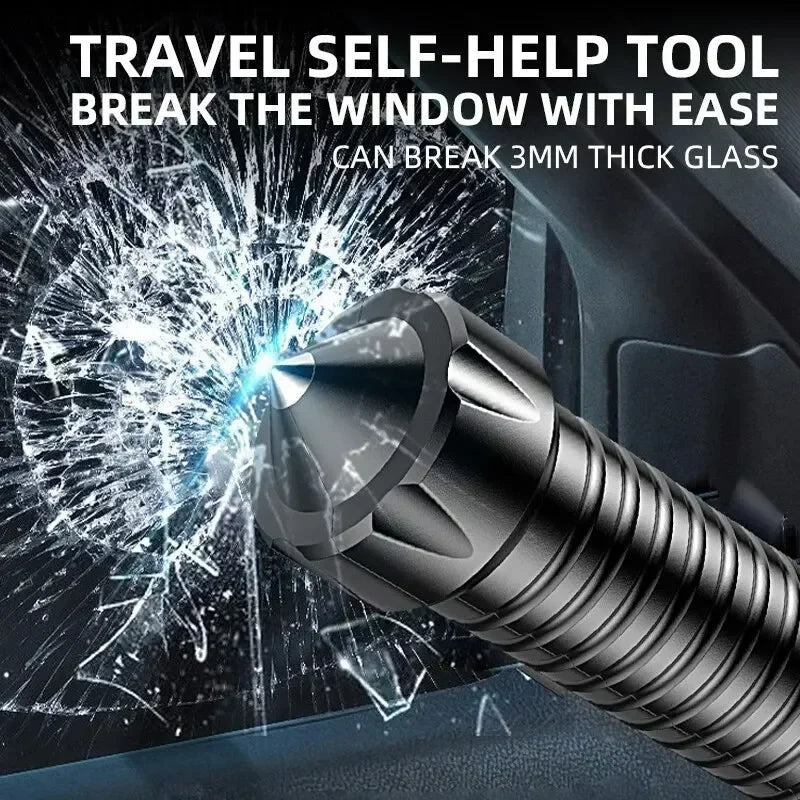 Baseball Bat LED Self-Defense Flashlight &ndash; Telescopic Zoom