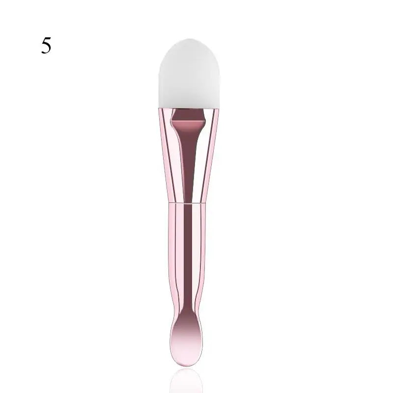 Double-Ended Silicone Face Mask Brush - Perfect for Foundation &amp; Concealer 5