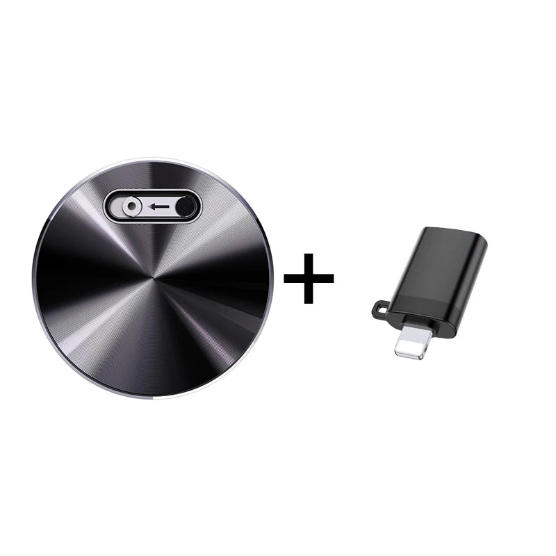 Mini Voice Activated Recorder &ndash; Ultra Compact Magnet Mount with iPhone OTG