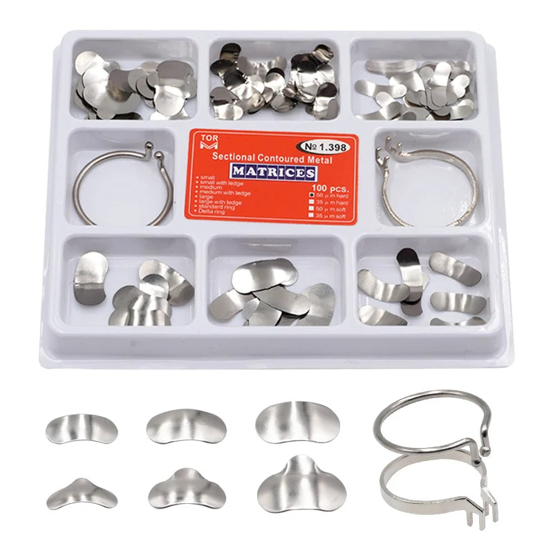 Dental Sectional Matrix System Ring Springclip &ndash; Quality 1set