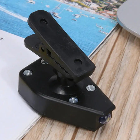 Clip On Eyeglass Book Light Portable LED Reading Lamp