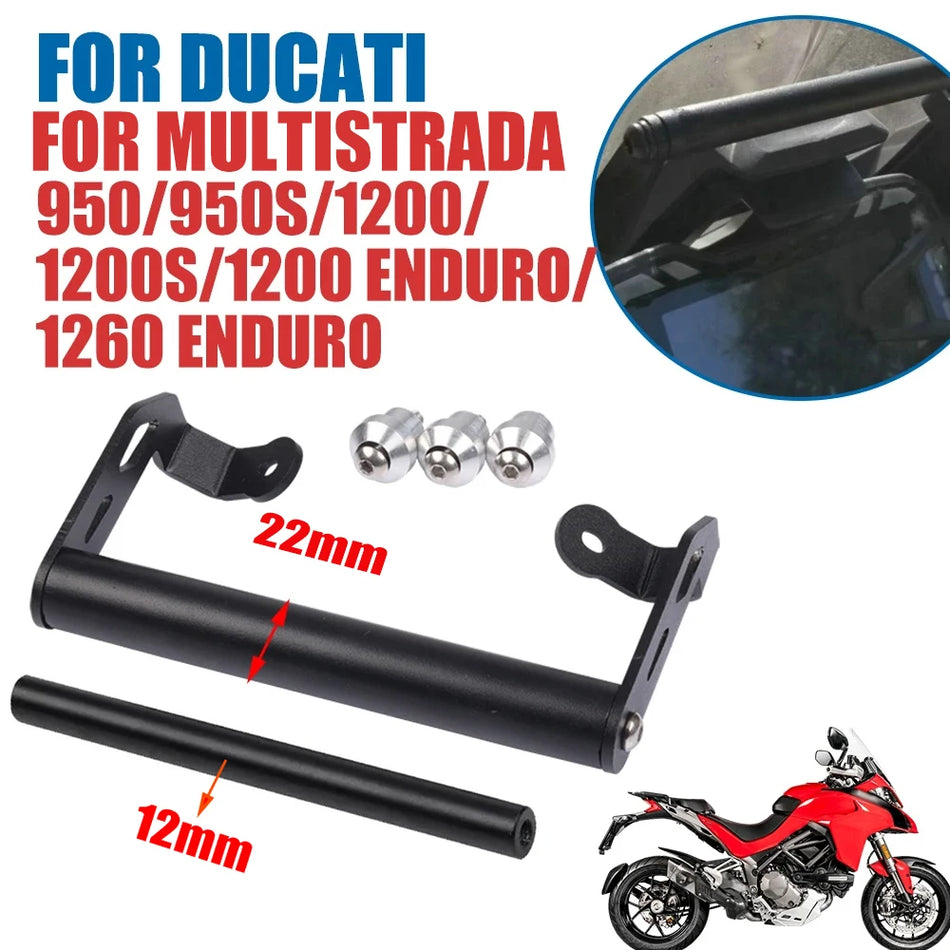 Βάση Πλοήγησης Ducati Multistrada 1200 1200S Enduro 950, Αλουμίνιο