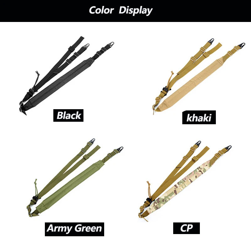 Tactical 2 Point Rifle Sling &ndash; Ultra Lightweight Design