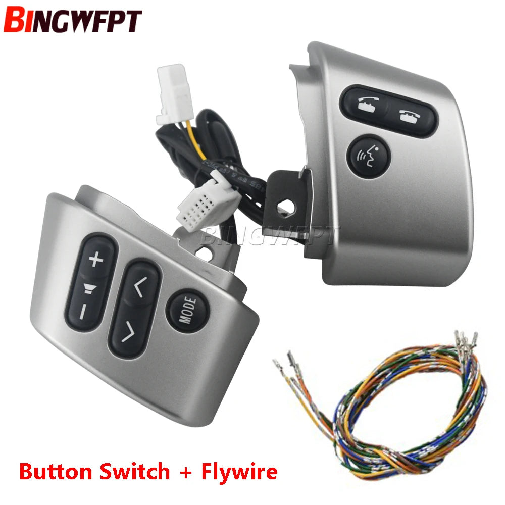 84250-35070 New Steering Wheel Control Button With Wire For Toyota FJ Cruiser 2006-2020 Volume Mode Function Switch by InterCyprus Trading Ltd