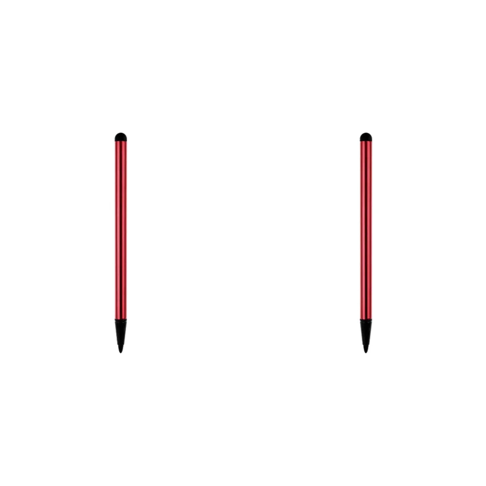 Universal Stylus Pen for iPad, iPhone, Samsung - Precision Drawing &amp; Writing Red 2PCS