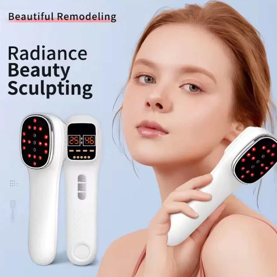 Χειροκίνητη Συσκευή Θεραπείας με Κόκκινο Φως με 650nm 808nm Υπέρυθρο Λάμπα και Τηλεχειριστήριο