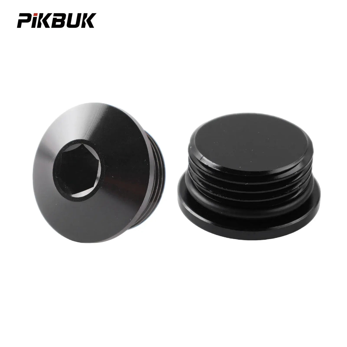 PIKBUK Aluminum AN6 8 10 12 16 20 AN ORB O-Ring Seal Boss Port Socket Port Plugs Slimline Block Off Fitting Adapter by InterCyprus Trading Ltd