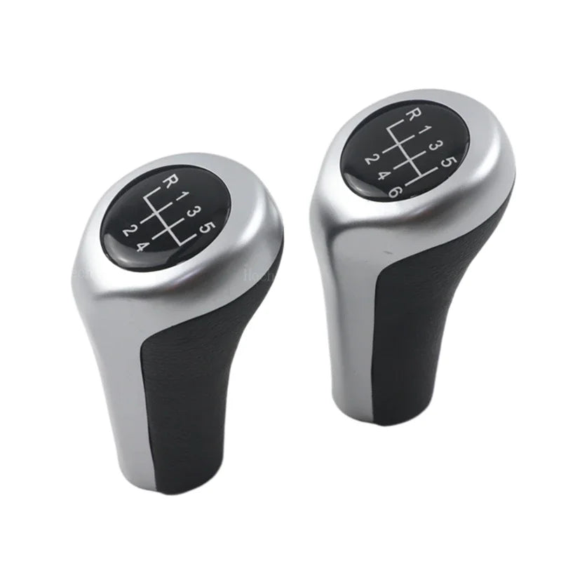 Käigukangi nupp PU nahast BMW 1 3 5 6 seeria E30 E36 E46 E60 E90 5 6-käiguline manuaal