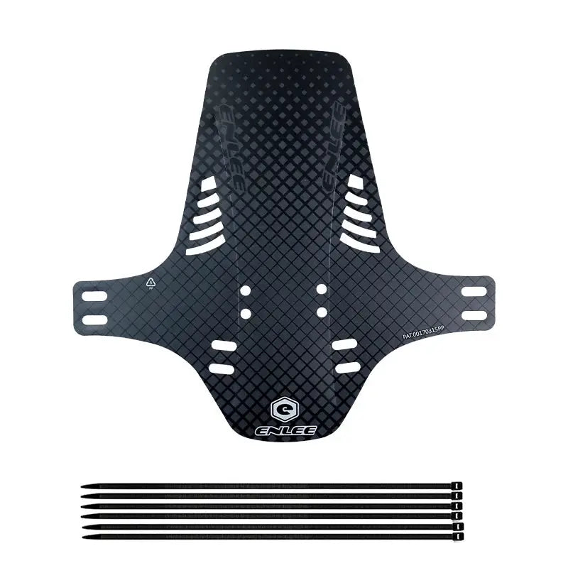 ENLEE Bicycle Fender Mountain Bike Personalized Rain Shield DH Downhill Dead Fly Front Fork Mud Removal Quick Removal by InterCyprus Trading Ltd