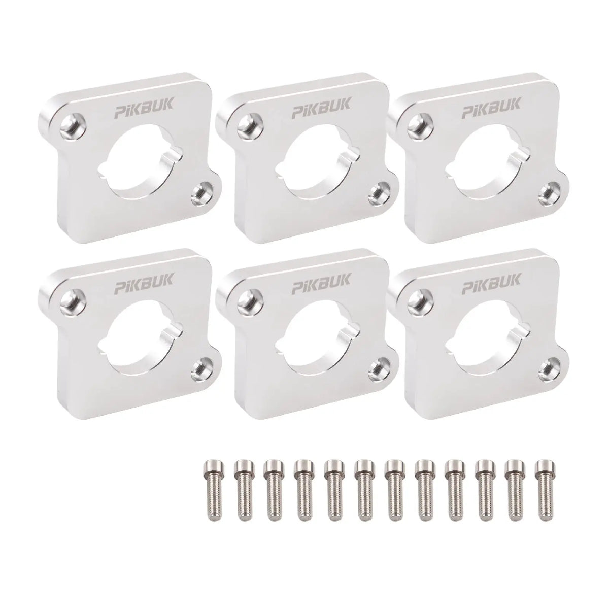 PIKBUK 6 Pcs R8 - 2.0T Ignition Coil Adapter Kit For Audi B5 S4 and C5 A6 - Allroad 2.7T Aluminum by InterCyprus Trading Ltd