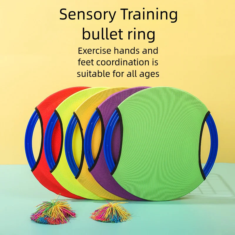 35cm Bouncing Circle Sensory Toy for Kids - Outdoor Games &amp; Balance Training Educational Toy