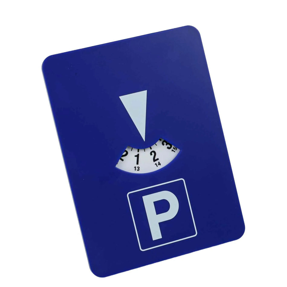 Car Parking Disc Timer, Portable ABS Parking Clock with Auto Tracking