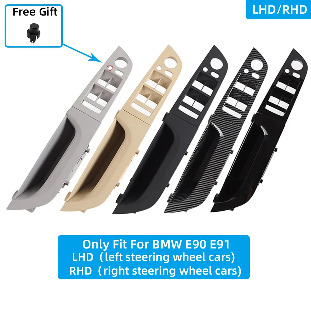 E90 E91 Replacement LHD RHD Left Hand Driver Interior Door Pull Handle Replacement For BMW 3 Series 316 318 320 325 328i 2004-12 by InterCyprus Trading Ltd
