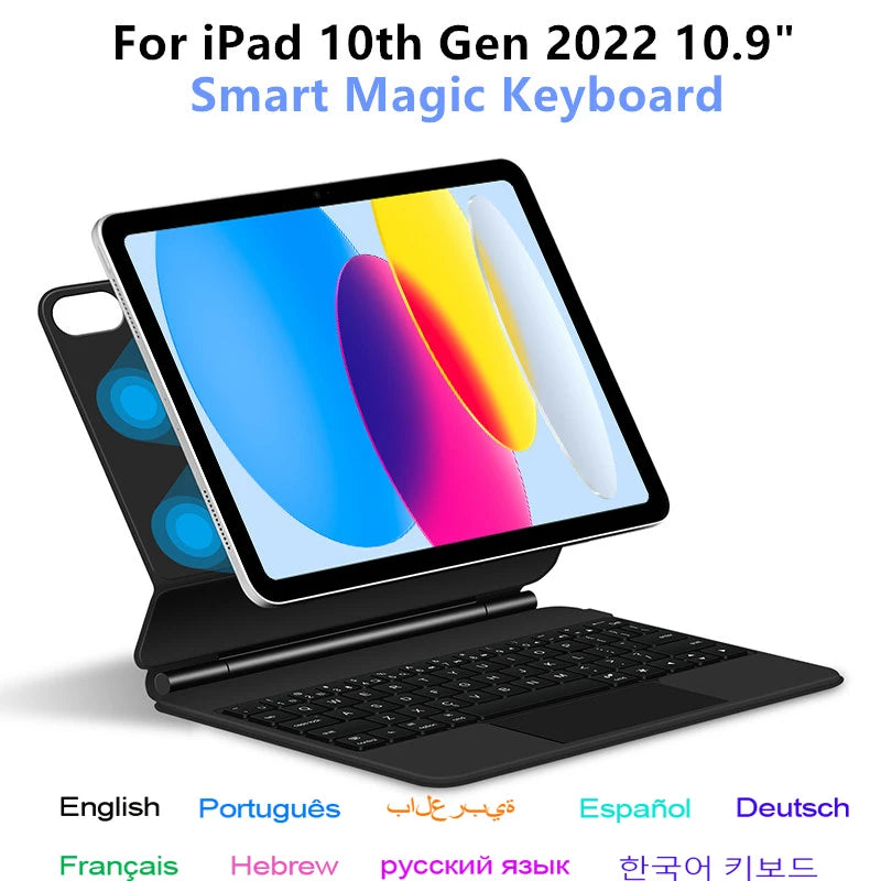 Folio Magic Keyboard iPad 2022 10th Gen 10.9in &ndash; Backlit