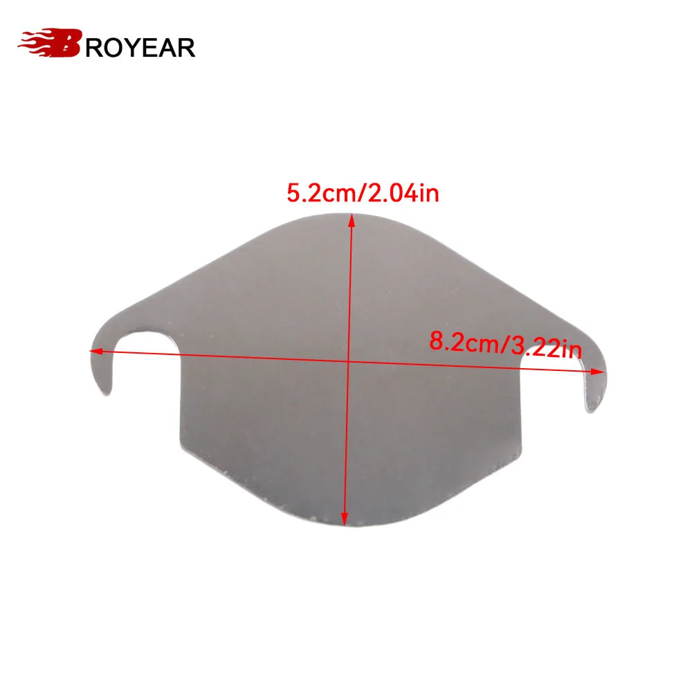 Stainless Steel Valve Blanking Plate for Ford PX PX2 Ranger Mazda BT50 by InterCyprus Trading Ltd