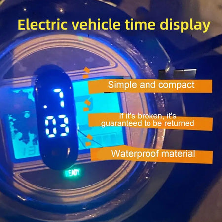 Digital Time Display &ndash; Waterproof Luminous LED Clock