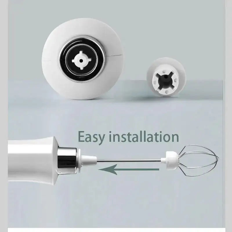 3 In 1 Portable Electric Milk Frother Handheld Drink Mixer