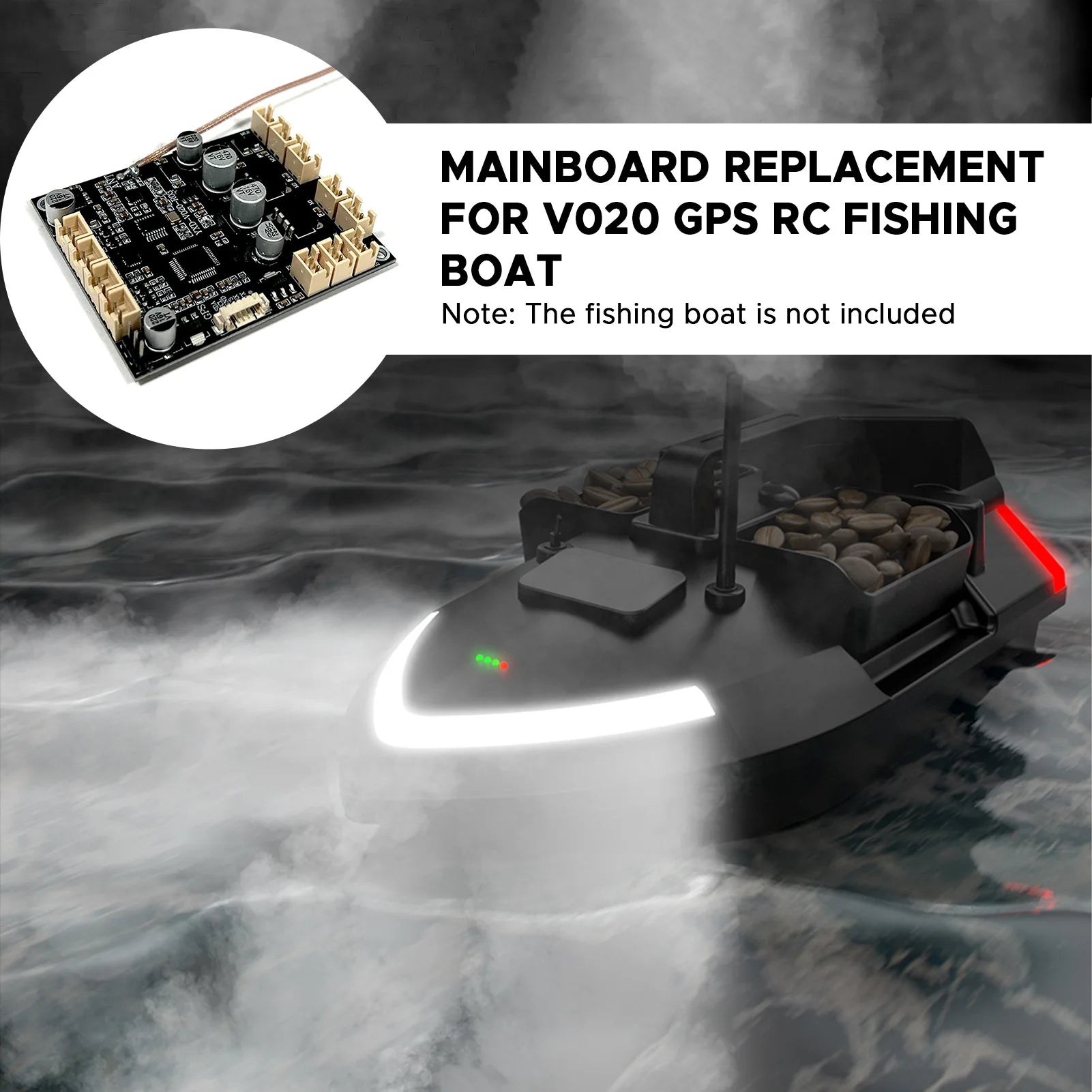 V020 GPS Bait Boat Main Board &ndash; Durable Replacement Part