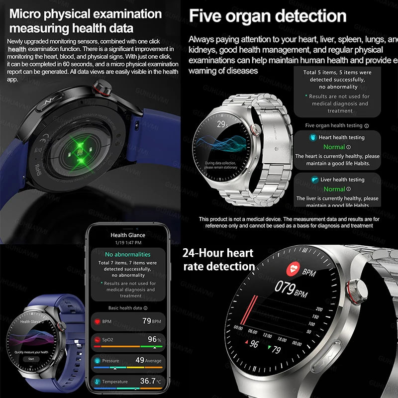 Dody Health Monitoring Smart Watch - ECG And PPG Monitoring