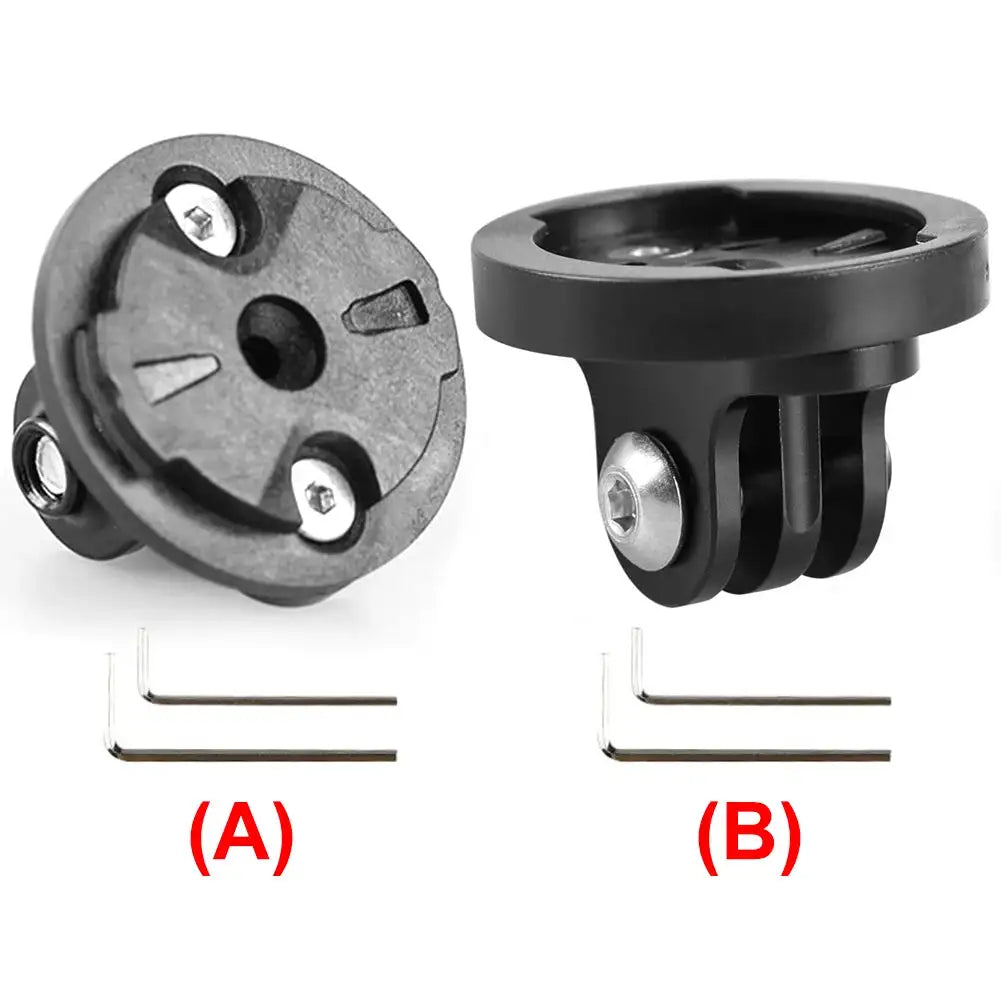 Aluminum Alloy Bike Camera Mount For Garmin Edge Interface