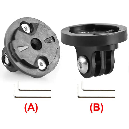 Aluminum Alloy Bike Camera Mount For Garmin Edge Interface