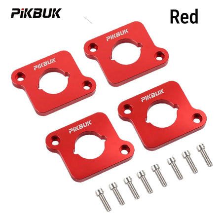 PIKBUK 4 Pcs Aluminum Coilpack Adapter Plates Billet For Audi A3 S3 A4 A6 TT R8/TFSI Ignition Coils 8L Golf 1.8T RS4 S4 B5 by InterCyprus Trading Ltd