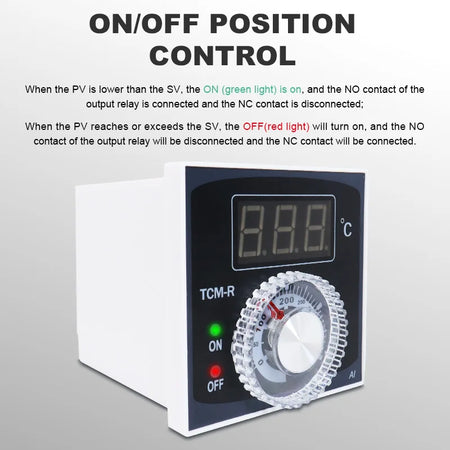 AC220V Knob Type Digital Thermostat &ndash; Easy Temperature Control