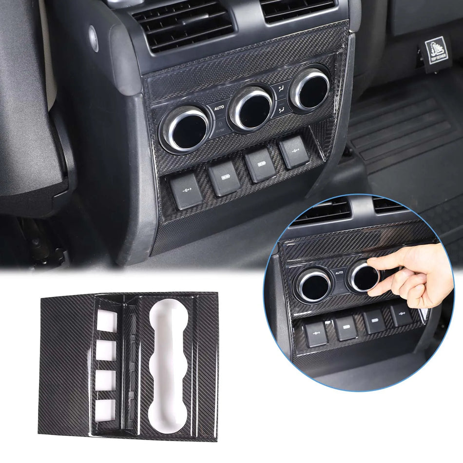 Osłona podłokietnika z prawdziwego włókna węglowego Land Rover Defender 90 110