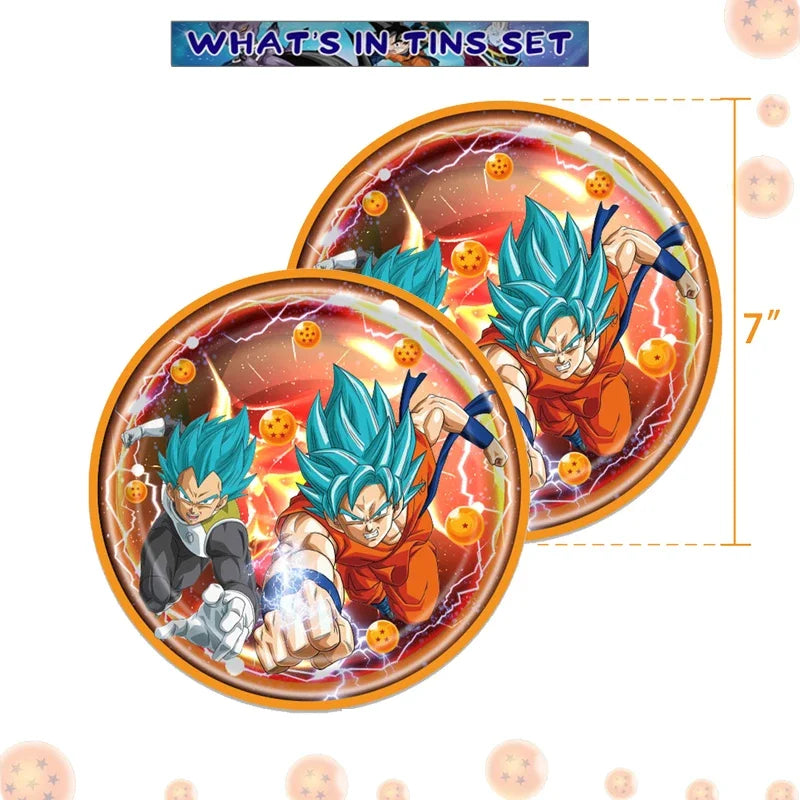 Party Supplies - Goku Theme Birthday Decorations &amp; Gifts