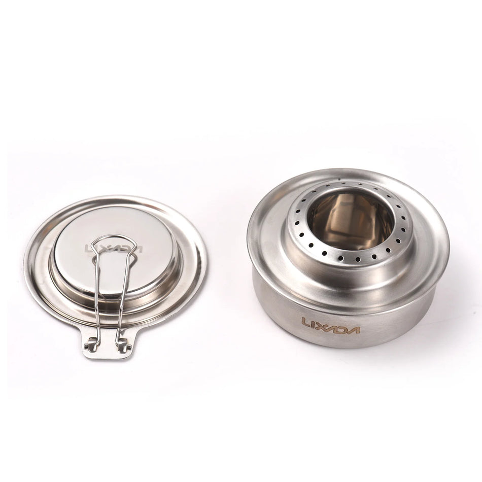 Outdoor Stainless Steel Backpacking Stove 120ml &ndash; Efficient
