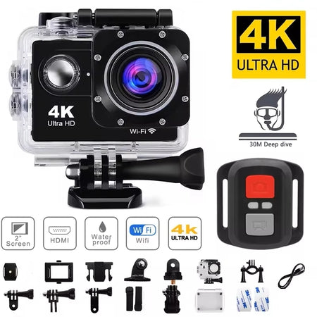 4K Waterproof Action Camera