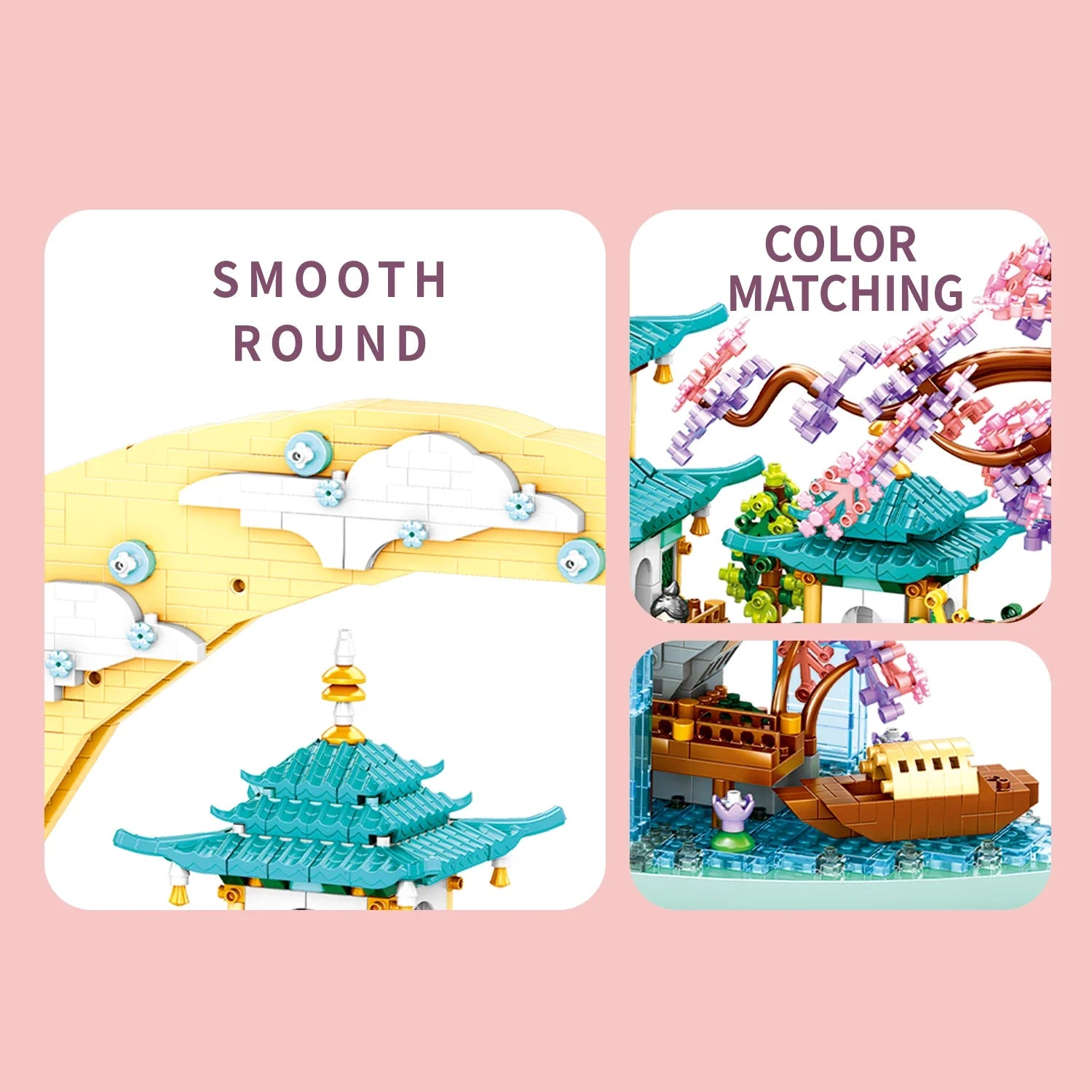 Chinese Architecture Building Block Set &ndash; Creative DIY Assembly Fun