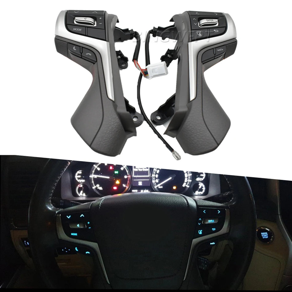 Buton pentru volan cu control Bluetooth pentru telefon pentru Toyota Prado 2017-2020