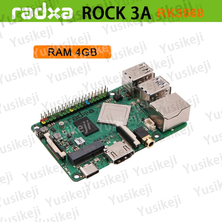 Radxa Rock 3A RK3568 4-Core SBC &ndash; 4K HDMI Output And NPU ROCK 3A 4GB