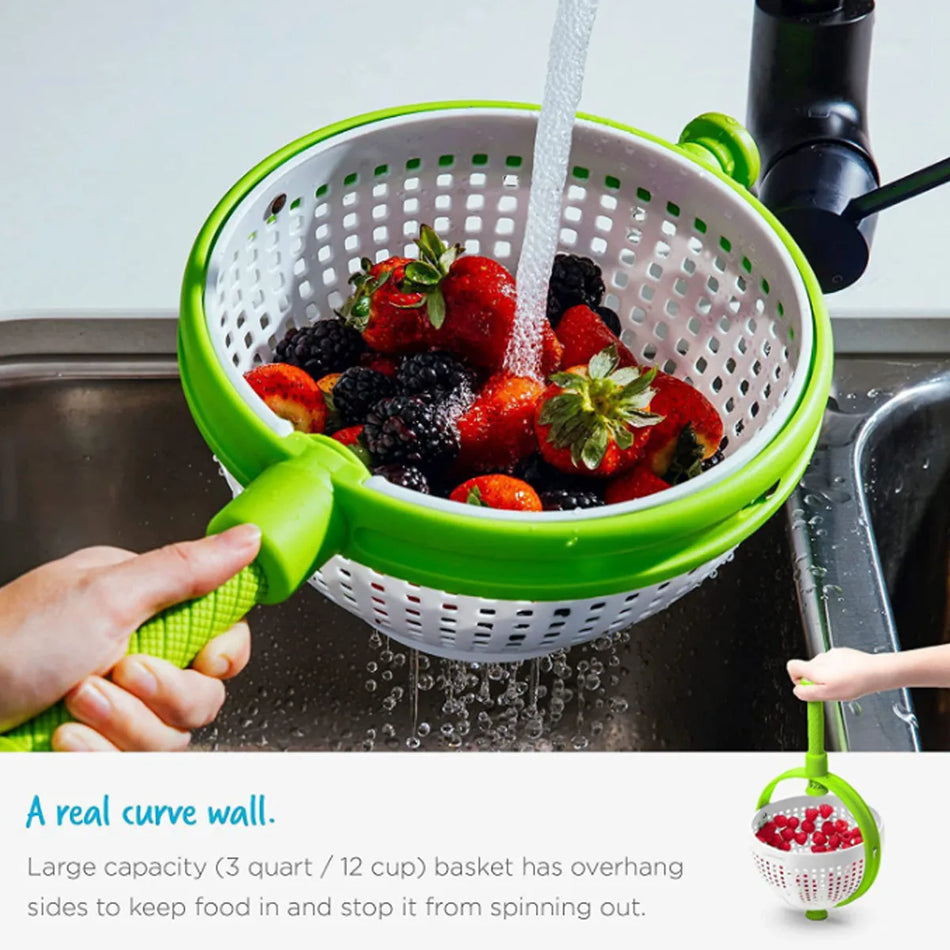 Salad Spin Dryer &ndash; Efficient Vegetable Cleaning