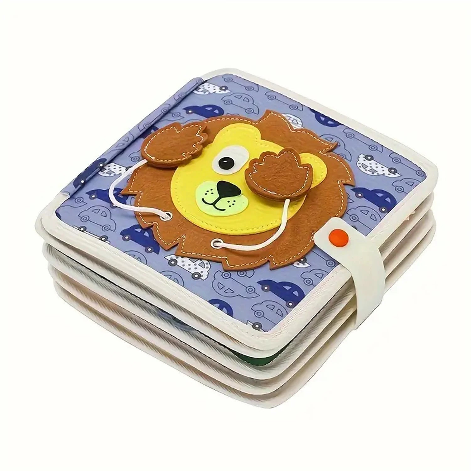 Christmas Lion Busy Board &ndash; Interactive Story Sensory Toy