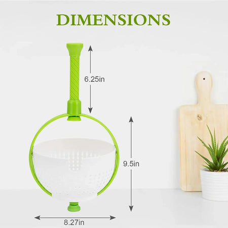 Folding Drainer Basket &ndash; Eco-Friendly Collapsible Design