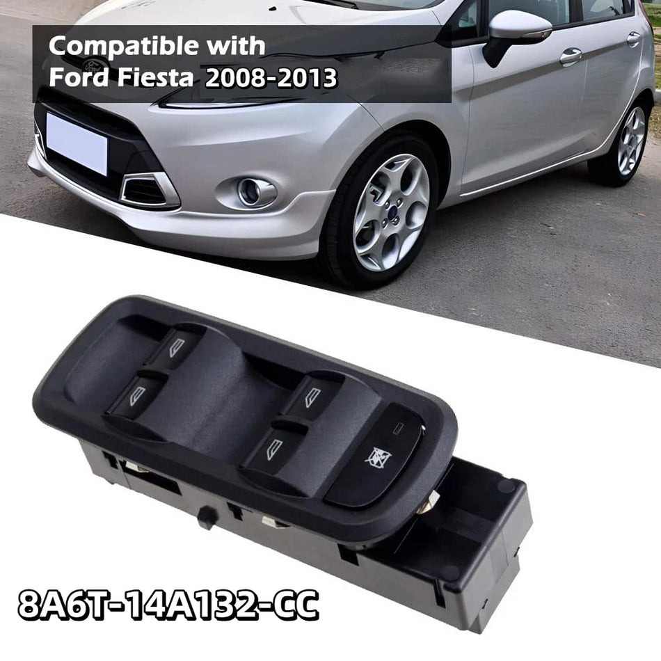 Window Master Switch for Ford Fiesta 2008-2013 8A6T-14A132-CC Glass Lifter Replacement
