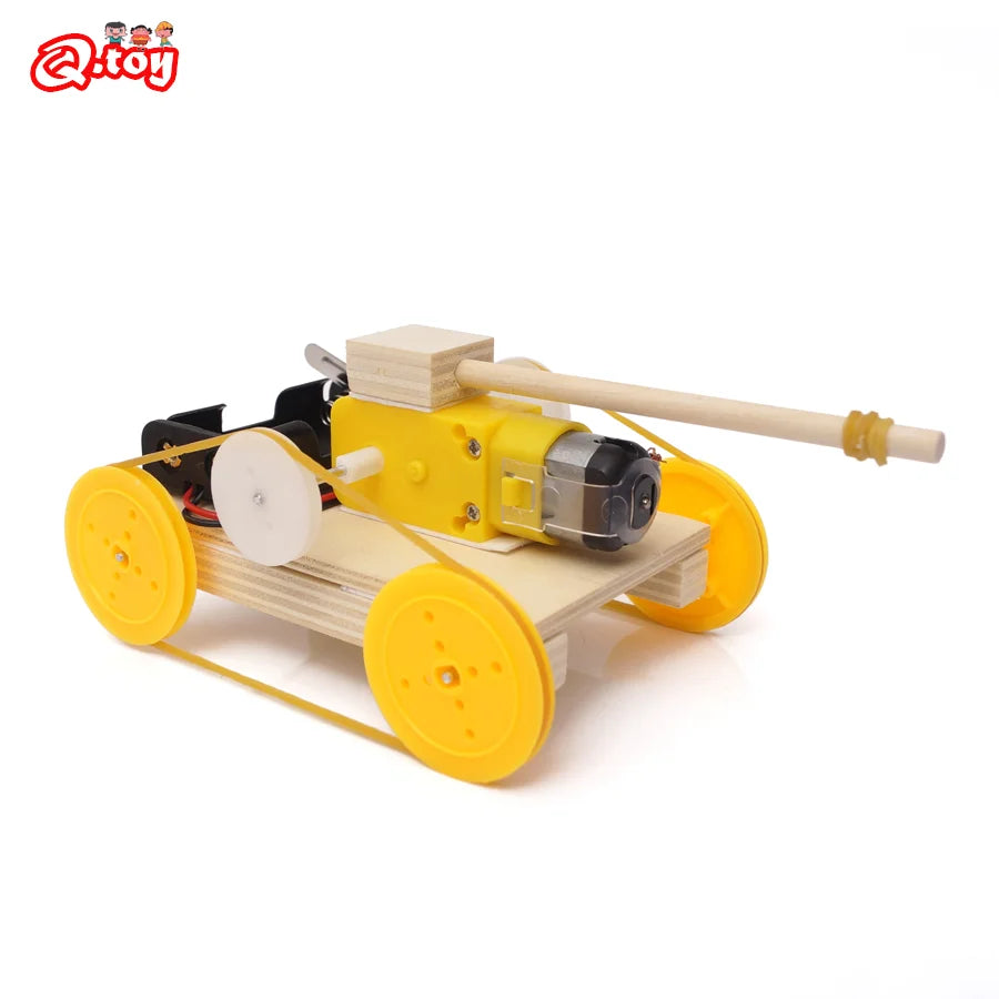 DIY Electric Tank STEM Kit For Kids Educational Science Toy