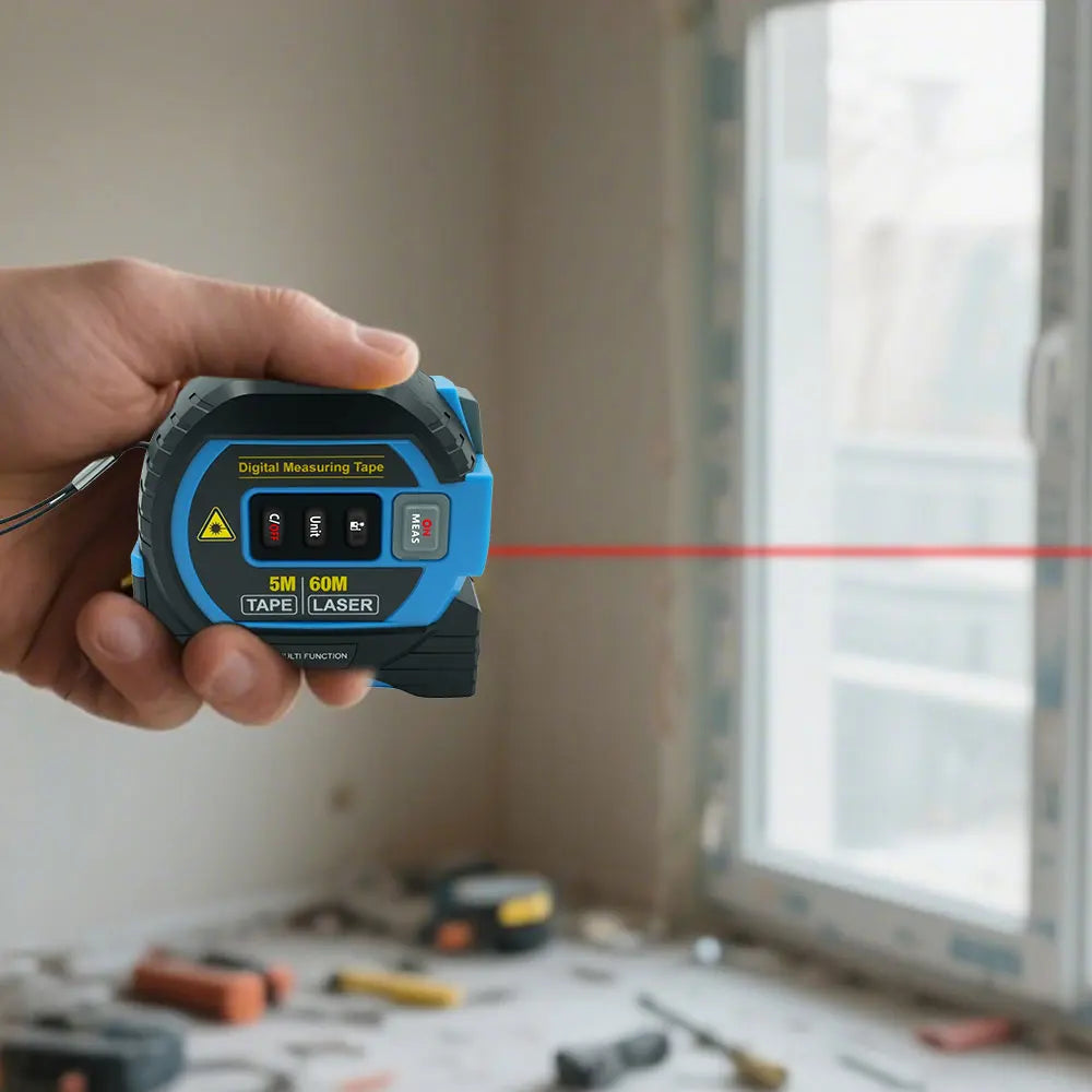 Protable Laser Tape Measure 3in1 &ndash; High Precision Laser