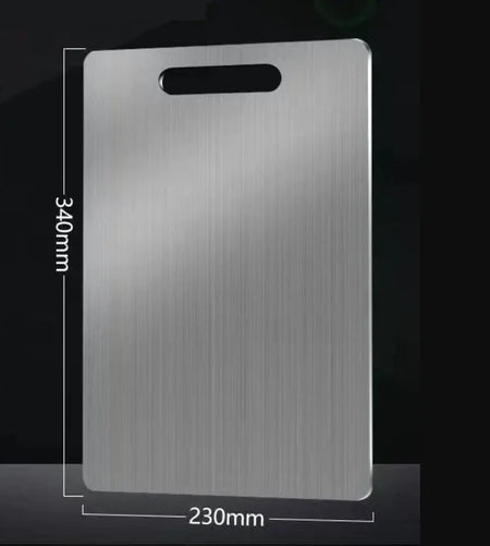 5 Size 304 Stainless Cutting Board - Ultra Antibacterial 34x23 cm