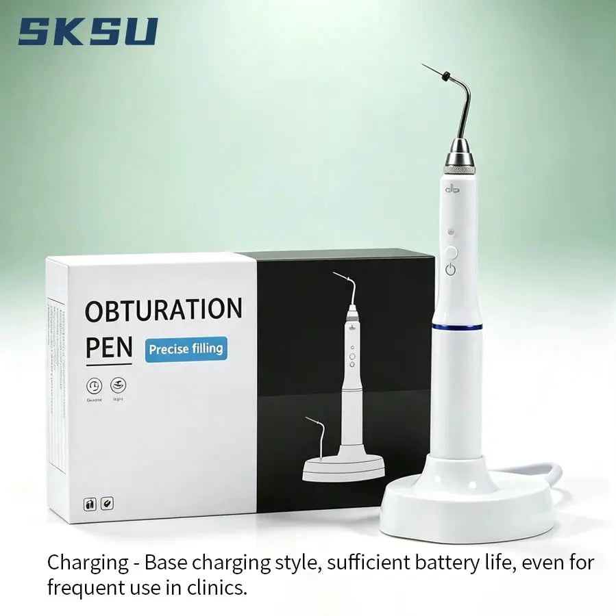 Dental Cordless Gutta Percha Obturation Pen Root Canal Filling System +2 Tips 3 Second Rapid Heating Dental Gutta-percha Cutter by InterCyprus Trading Ltd