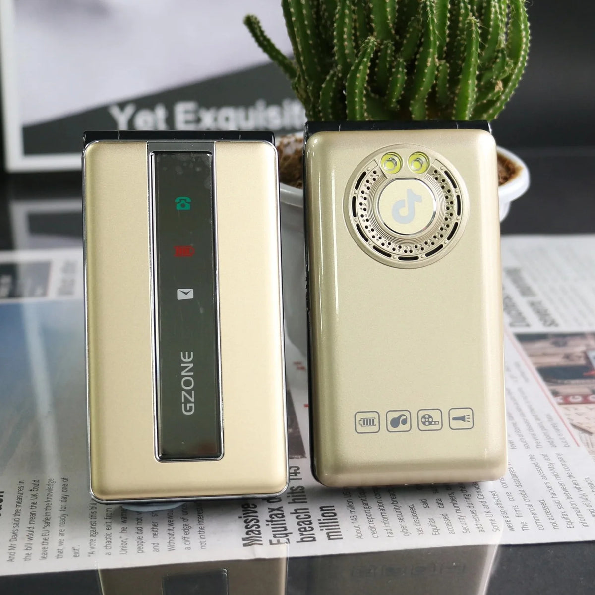 Flip Elderly Mobile Phone &ndash; Big Battery Easy Push Buttons