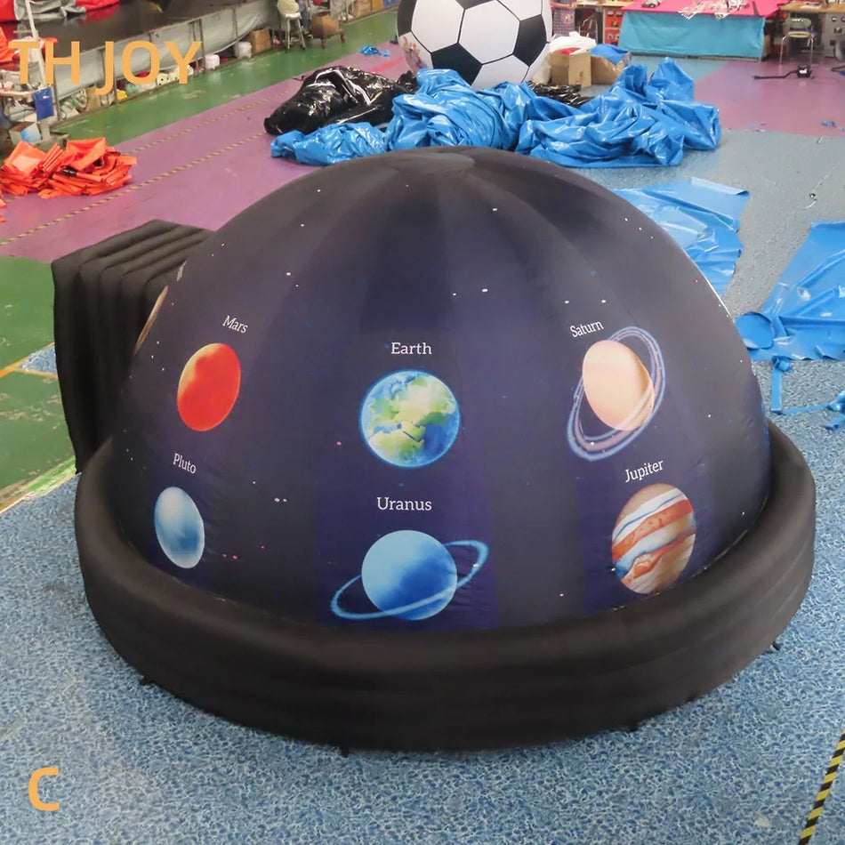 Φουσκωτός Πλανητάριος Προβολής Θόλος Σκηνής Για Σχολείο