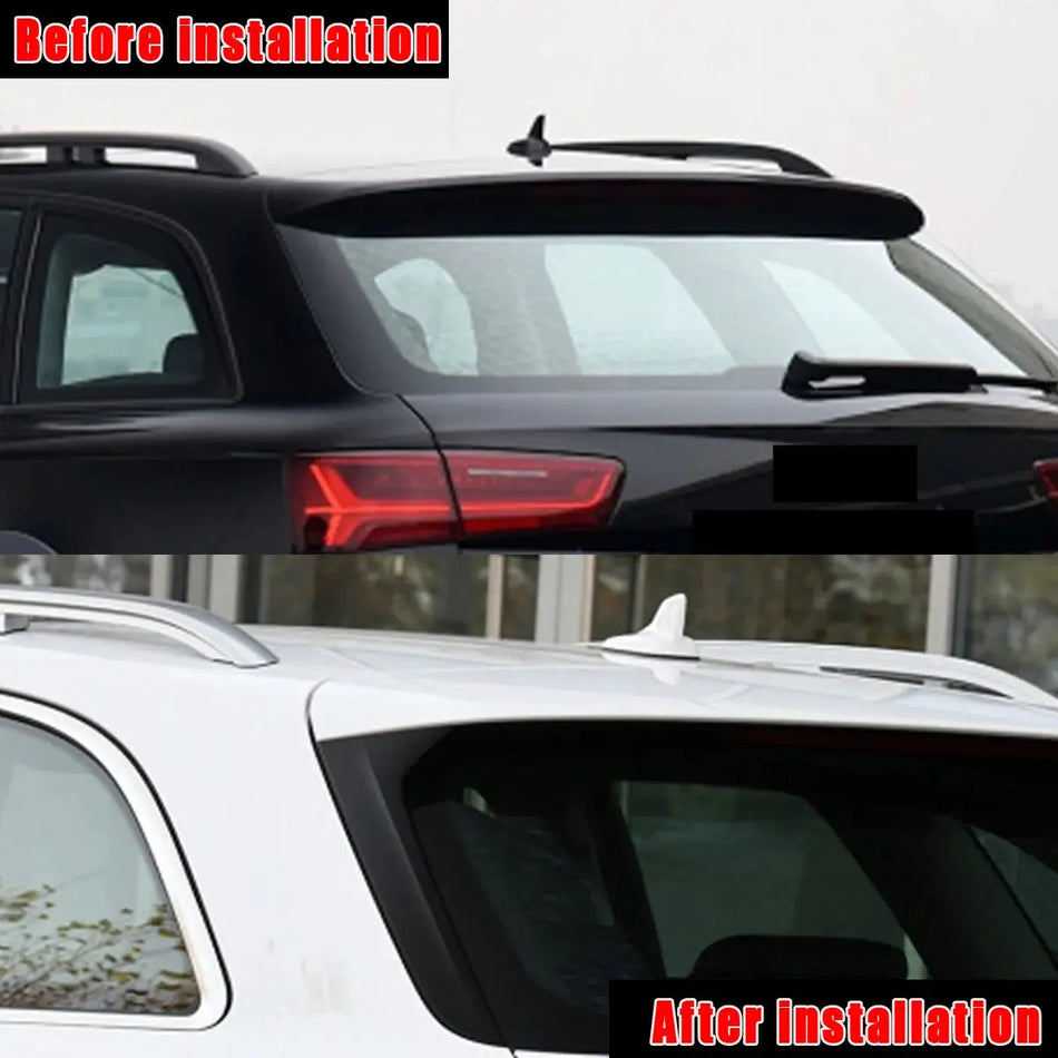 Rear Window Spoiler ABS for Audi A6 C7 Avant Wagon 2012-2018 by InterCyprus Trading Ltd