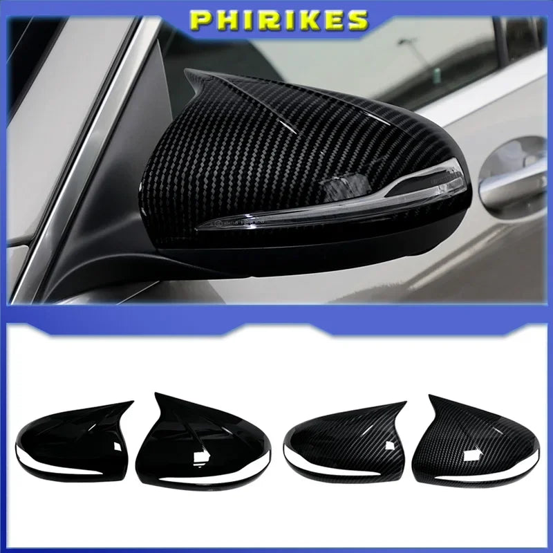 Mercedes Galinio Vaizdo Veidrodžio Dangtelis Ryškiai Juodas Pakeitimas